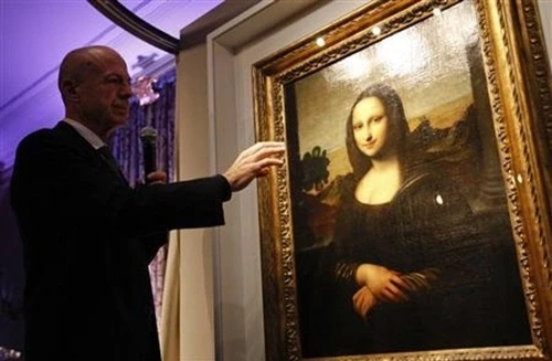 Bức tranh Mona Lisa. Ảnh: Reuters.