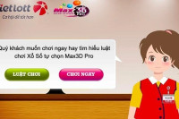 Người chơi thử nghiệm xổ số tự chọn Max 3D Pro