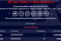 Thêm người trúng xổ số Vietlott hơn 22 tỷ đồng