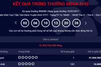 Thêm người trúng xổ số Vietlott hơn 31 tỷ đồng