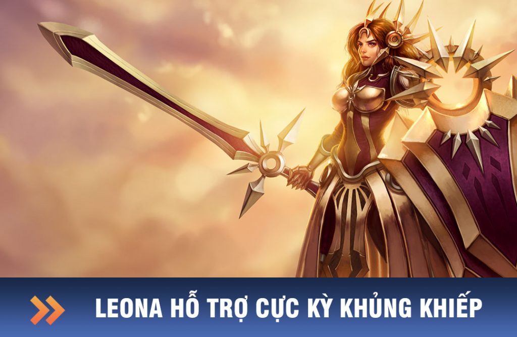 cách chơi leona hỗ trợ