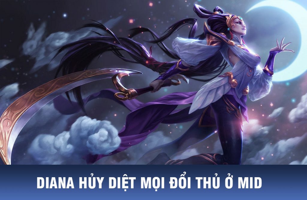 cách chơi diana mid