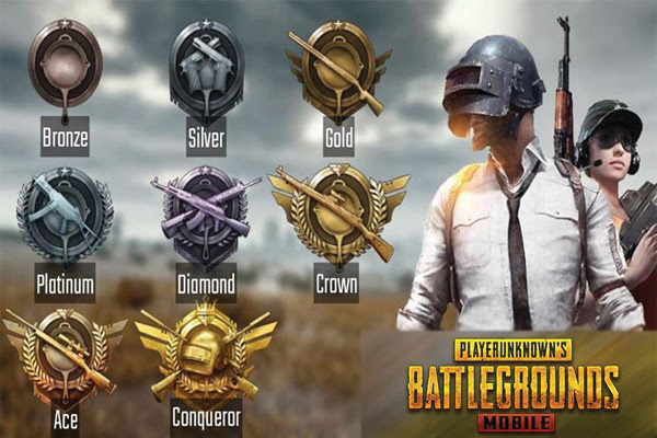 Một số loại rank Pubg cần thiết