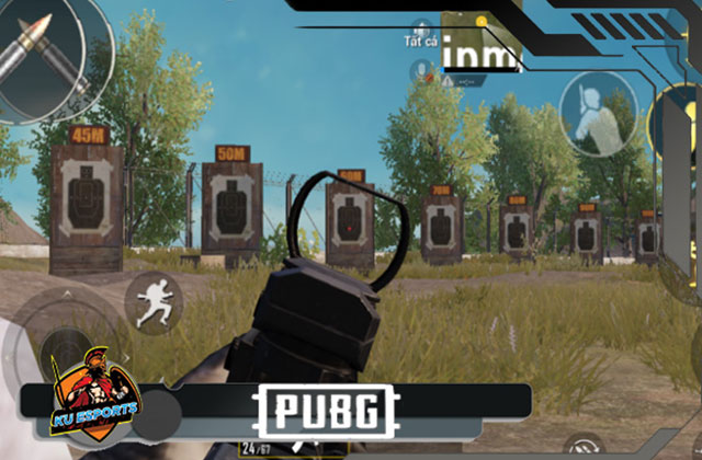 hướng dẫn chỉnh nghiên người trong pubg mobile