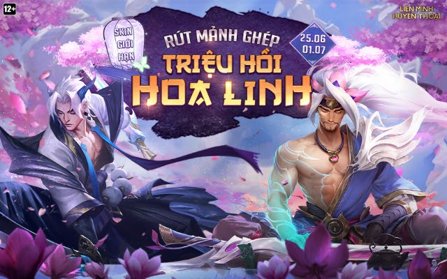 Sự kiện triệu hồi hoa linh phiên bản 11.12