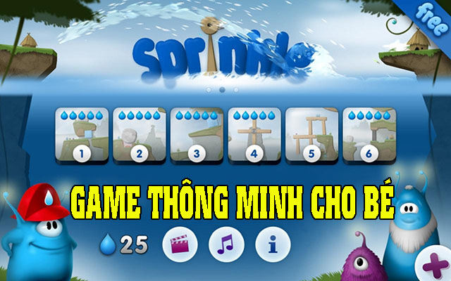 Game Sprinkle game thông minh cho bé