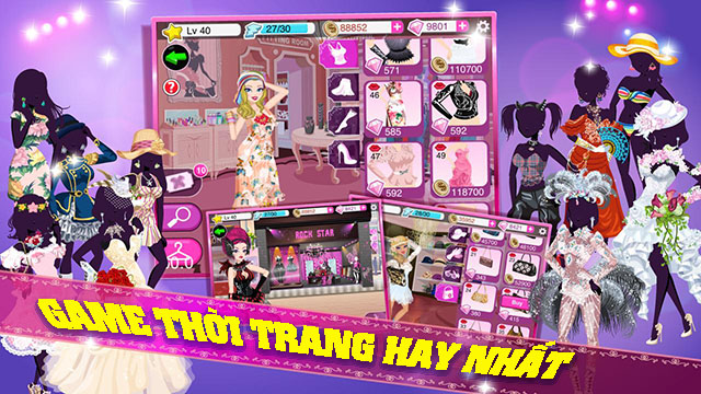 game thời trang hay nhất