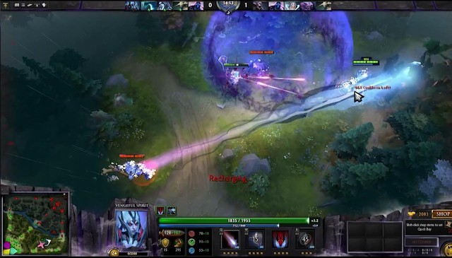 Vengeful Spirit là tướng Linh Hoạt, tầm đánh gần