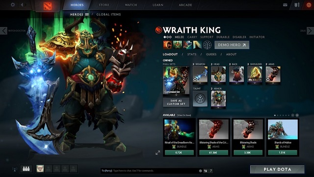 Hướng dẫn cách lên đồ cho Wraith King chuẩn nhất