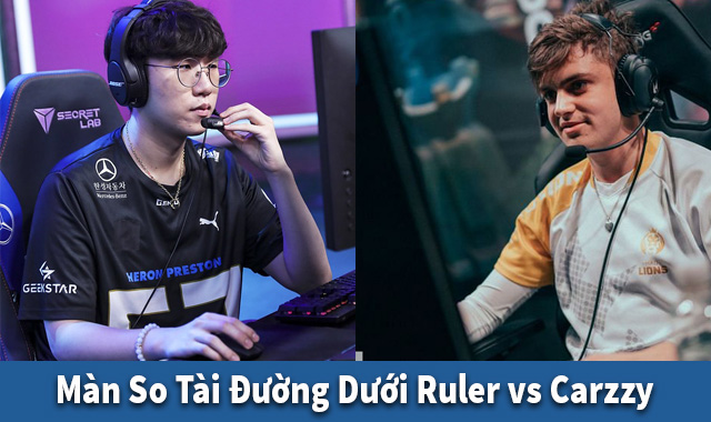 Đường dưới Ruler vs Carzzy