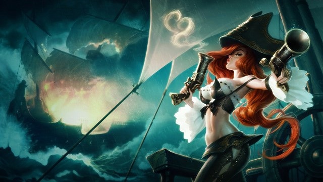 Khả năng càn quét giao tranh vô cùng đáng sợ của Miss Fortune