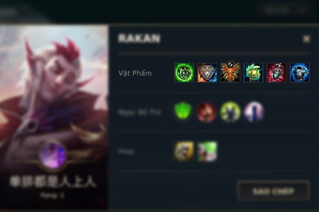 Build đồ hiệu quả cho Rakan trong Tốc Chiến