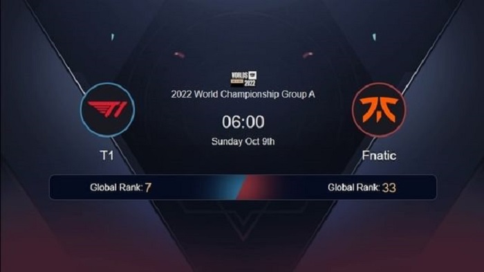 Nhận định CKTG 2022 T1 vs FNC