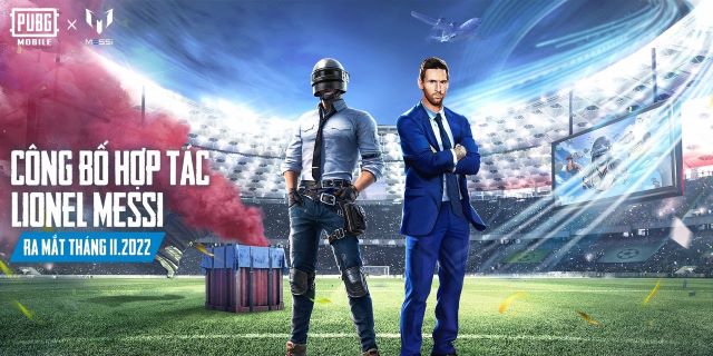 PUBG Mobile hợp tác với Lionel Messi