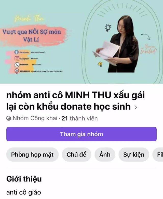  hàng loạt group antifan