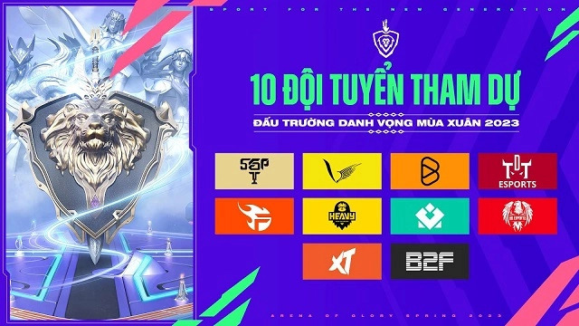 Đội tuyển tham dự ĐTDV 2023